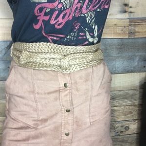 ANTHRO Tweed Mid Waist Belt!